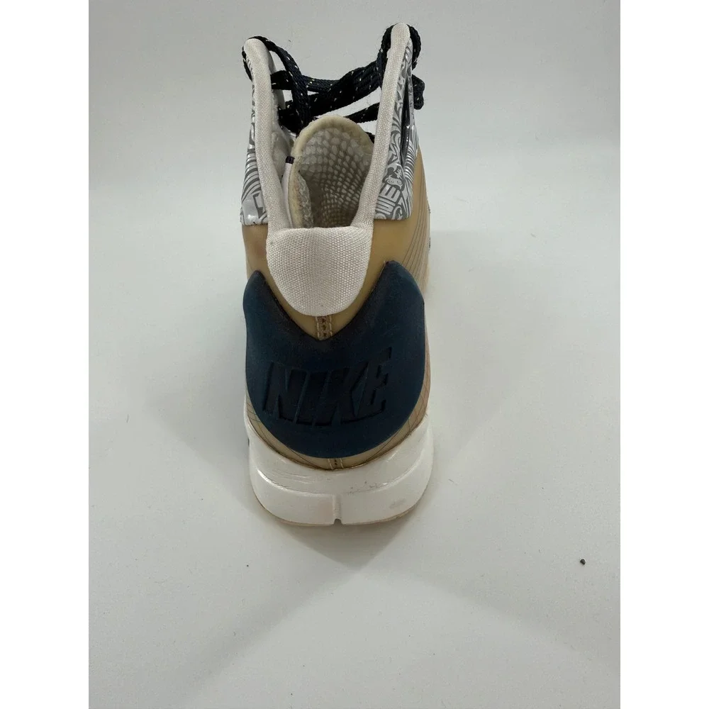 Nike Hyperdunk OG 2016 United We Rise Mens 9.5 Gold Silver Basketball Shoes